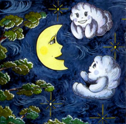 Illustration / Εικονογράφηση παραμυθιούColor Ink painting / ζωγραφική με μελάνη