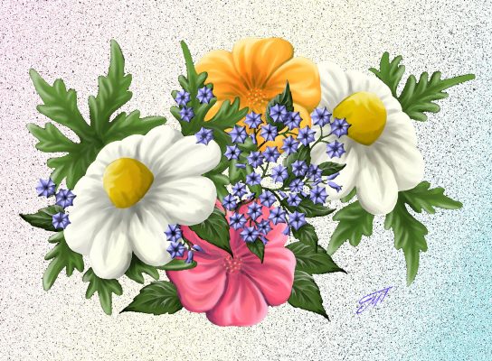 Digital painting / Ψηφιακή ζωγραφική