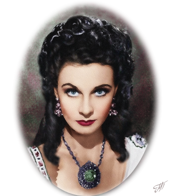 Digital painted portrait / Ψηφιακή ζωγραφική