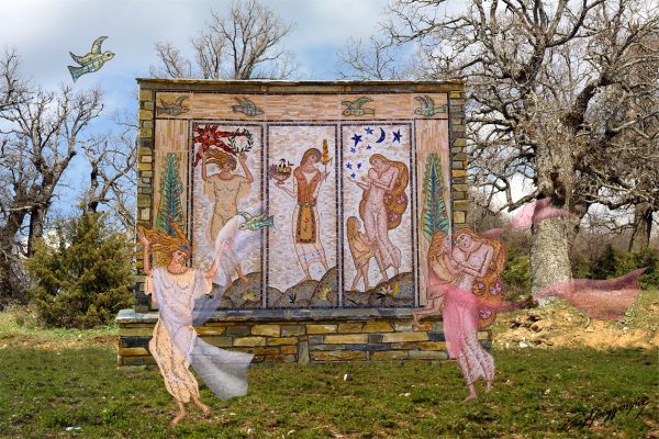 Digital painting on digital edited photos / Ψηφιακή ζωγραφική επί επεξεργασμένες φωτογραφίες
